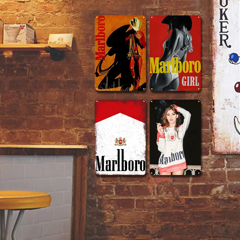 8x12 Pin-Up Girl Metal Sign – Retro Tin Wall Art for Garage & Bar Decor | Liberty Signs #ZH3002
