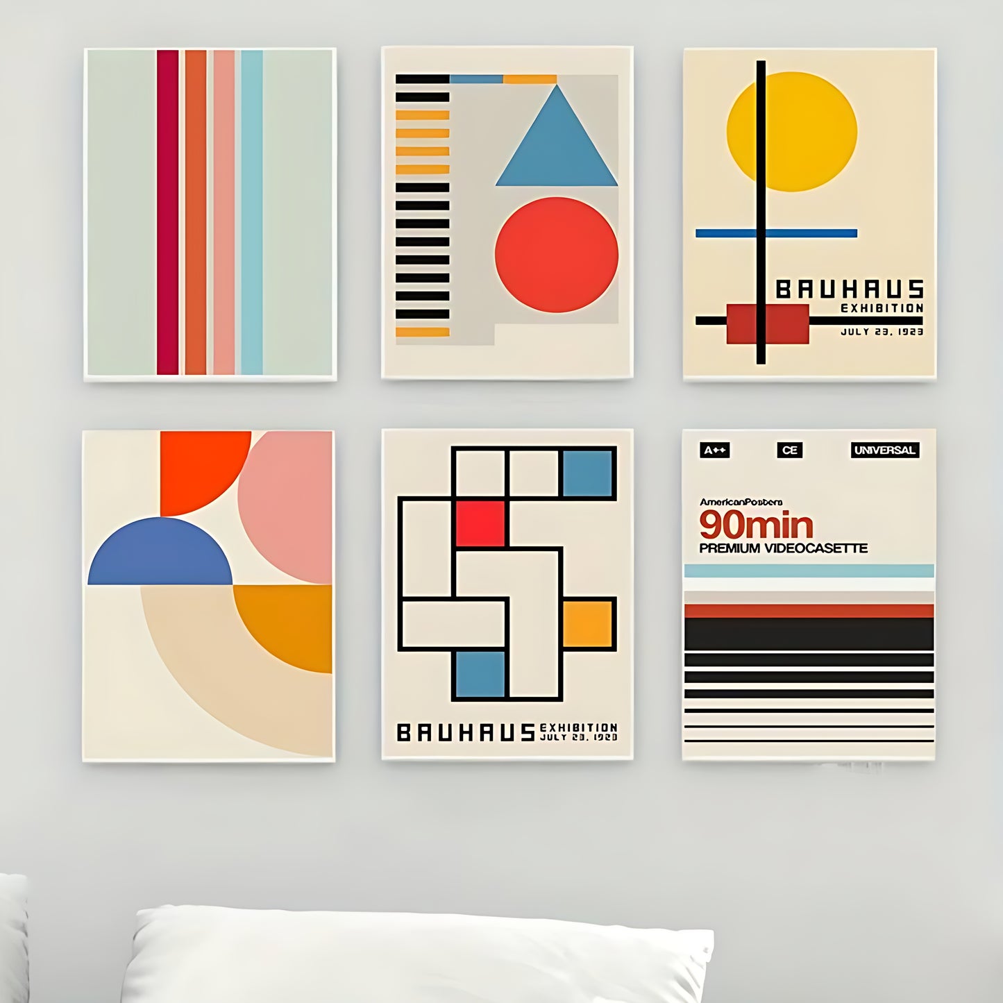 6PC Nature-Inspired Canvas Wall Art – Soft Tones for Living Room & Bedroom | Liberty Signs#ZF2023