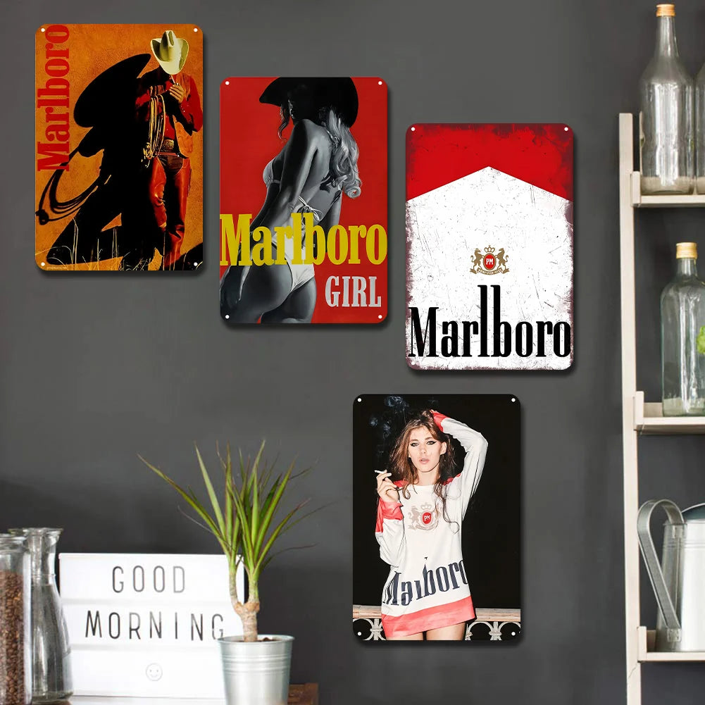 8x12 Pin-Up Girl Metal Sign – Retro Tin Wall Art for Garage & Bar Decor | Liberty Signs #ZH3002