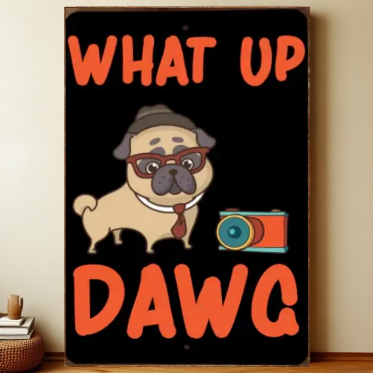 8x12 Funny Dog Metal Sign – Vintage Tin Wall Art for Pet Lovers & Homes | Liberty Signs #1038