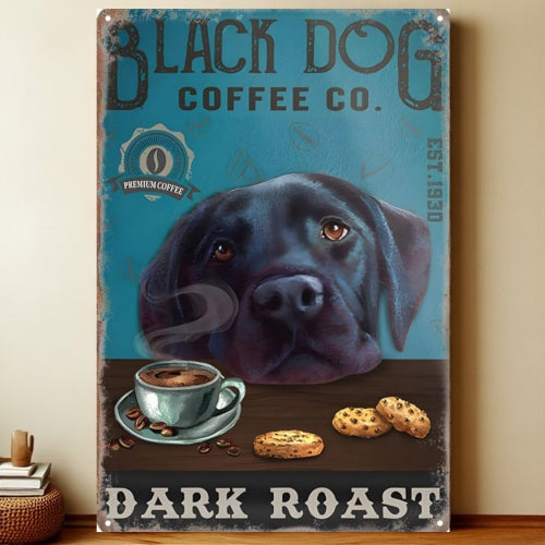 8x12 Funny Dog Metal Sign – Vintage Tin Wall Art for Pet Lovers & Homes | Liberty Signs #1225