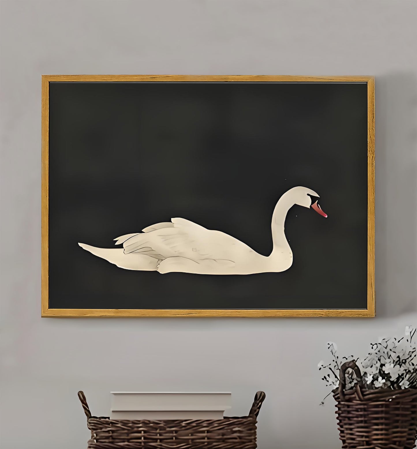 12x18 Framed Wall Art - Animal Theme Decor, Suitable for Bedroom, Living Room or Entrance | Liberty Signs #M7003