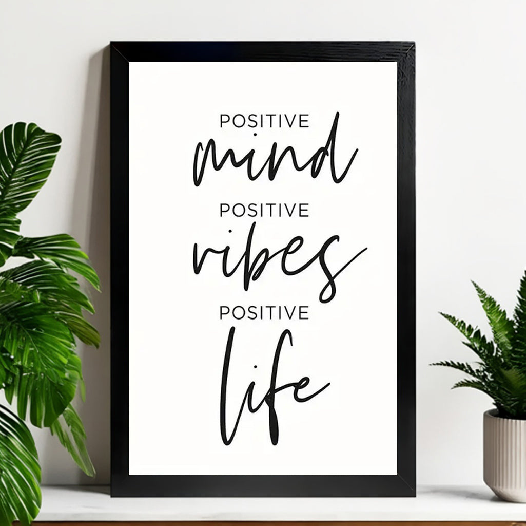 12x18 Neutral Abstract Framed Wall Art – Minimalist Line Art for Office or Studio | Liberty Signs #M3051