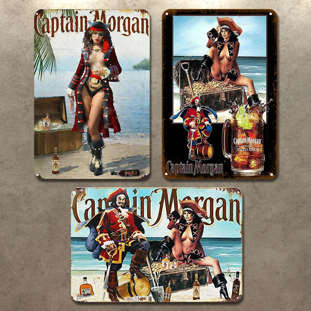 8x12 Pin-Up Girl Metal Sign – Retro Tin Wall Art for Garage & Bar Decor | Liberty Signs #ZH3002