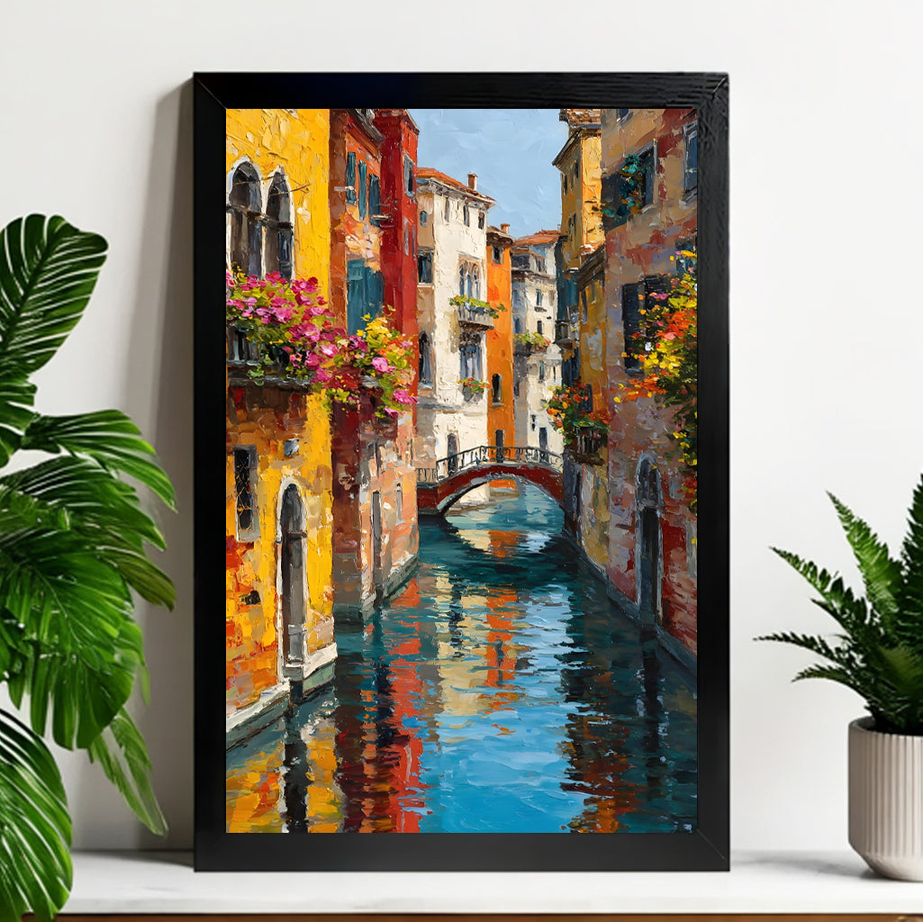 Neutral Abstract Framed Wall Art – Minimalist Line Art for Office or Studio | Liberty Signs#M3355