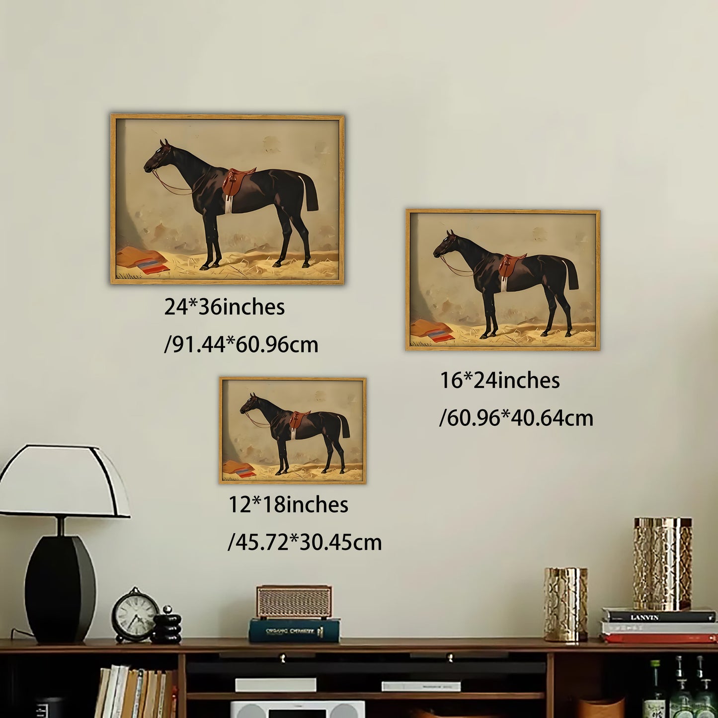 Neutral Abstract Framed Wall Art – Minimalist Line Art for Office or Studio | Liberty Signs#M3483