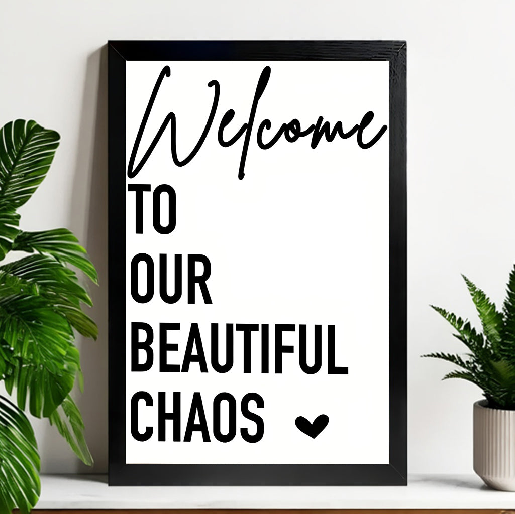Neutral Abstract Framed Wall Art – Minimalist Line Art for Office or Studio | Liberty Signs#M3262