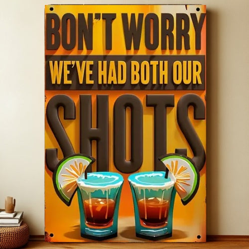 8x12 Funny Bar Metal Sign – Tin Wall Art for Home Bars & Man Caves | Liberty Signs #5026