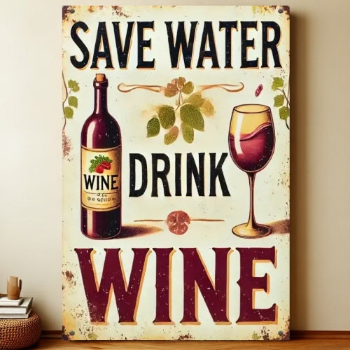 8x12 Funny Bar Metal Sign – Tin Wall Art for Home Bars & Man Caves | Liberty Signs #5044