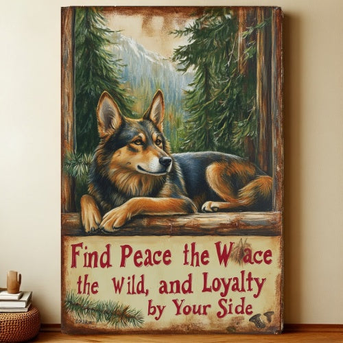 8x12 Farmhouse Metal Sign – Rustic Tin Wall Art with Barn & Animals | Liberty Signs #7003