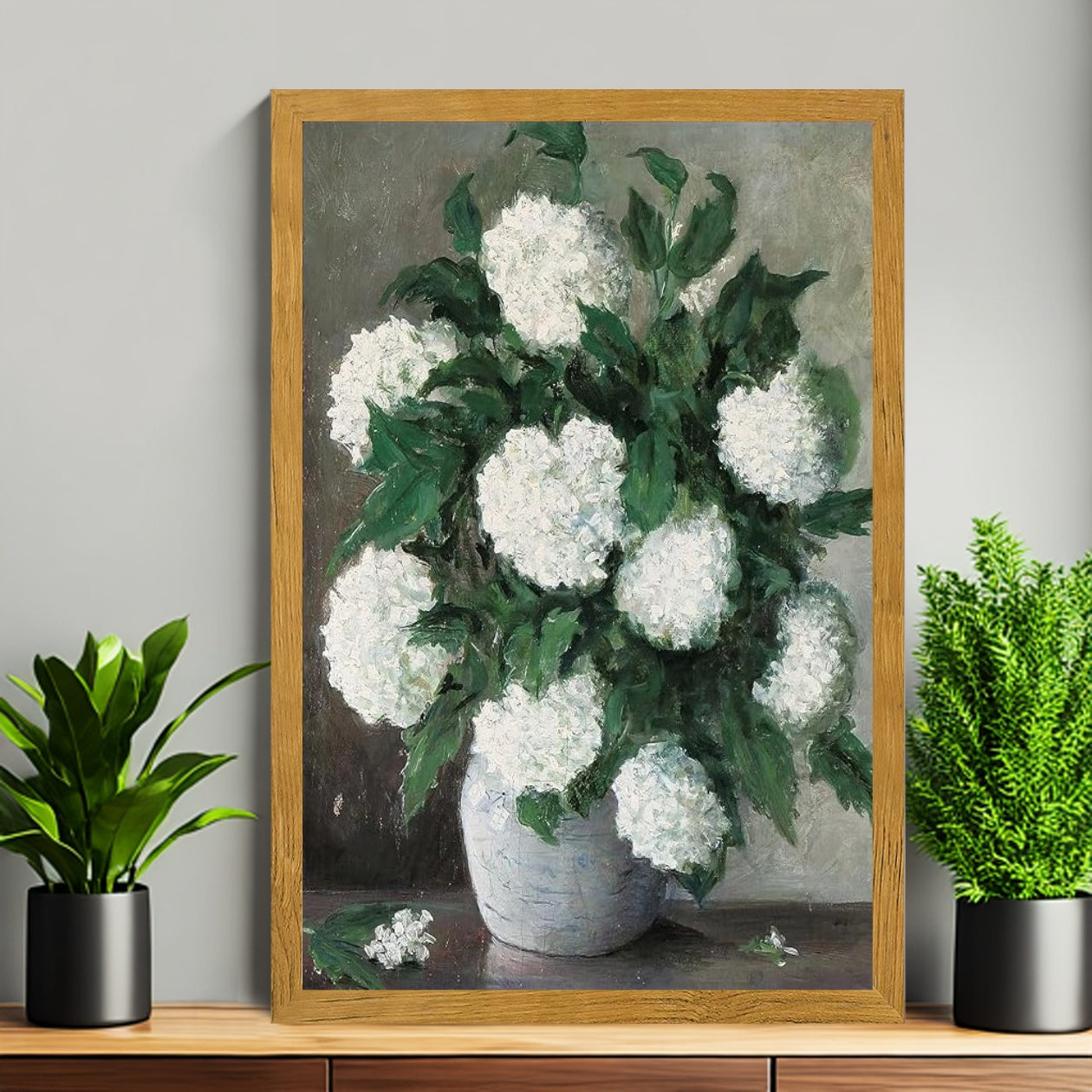 12x18 Neutral Abstract Framed Wall Art – Minimalist Line Art for Office or Studio | Liberty Signs#M3127