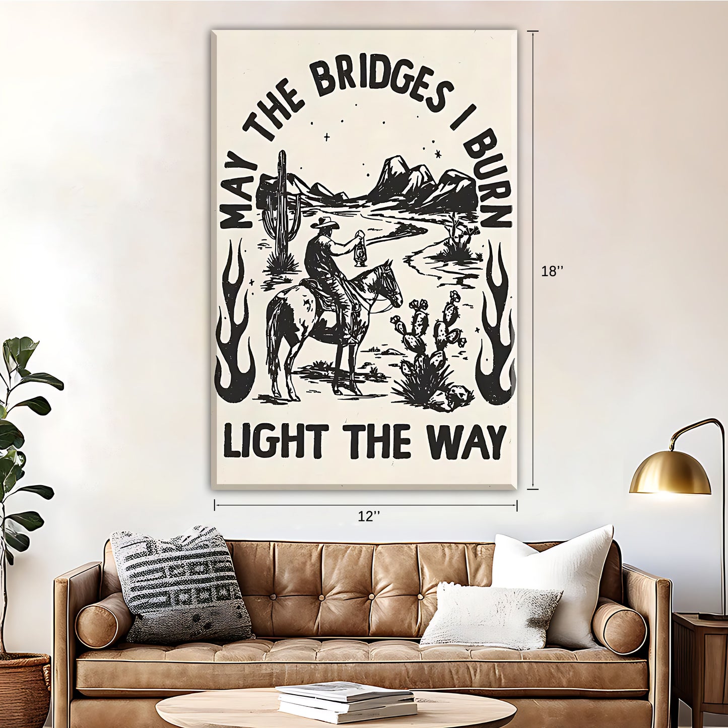 Neutral Abstract Framed Wall Art – Minimalist Line Art for Office or Studio | Liberty Signs#M3179