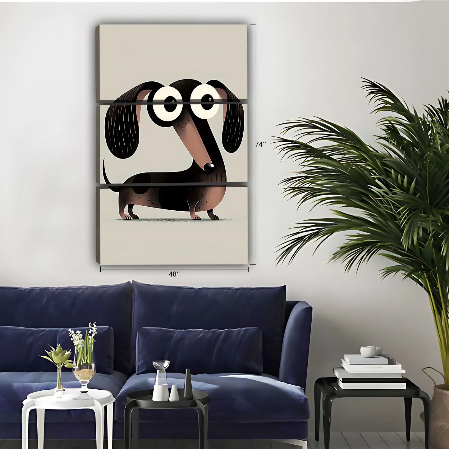 Neutral Abstract Framed Wall Art – Minimalist Line Art for Office or Studio | Liberty Signs#M3486