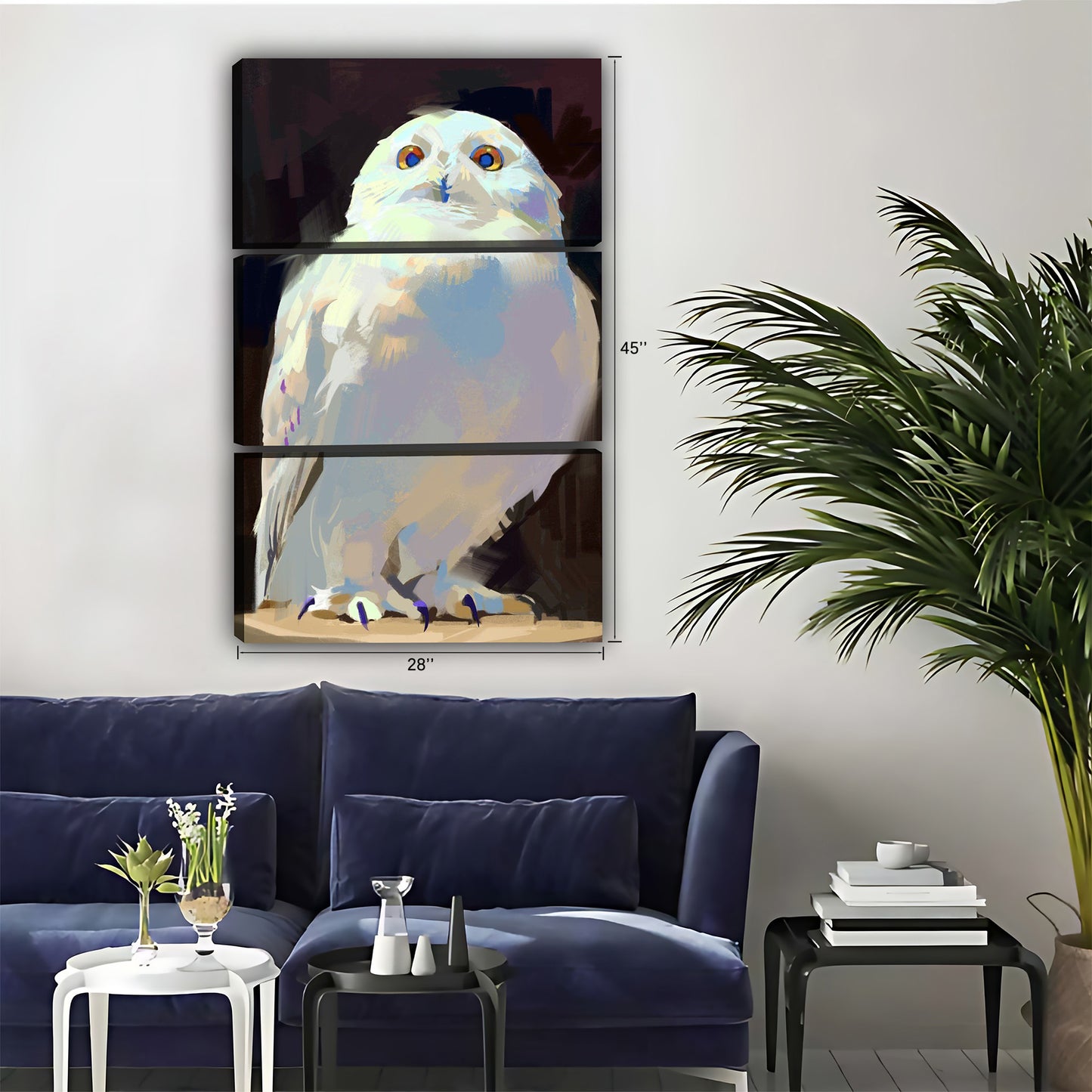 Funny Bird Art - Canvas Wall Art - Abstract Funny Living Room Decor| Liberty Signs #SZ047