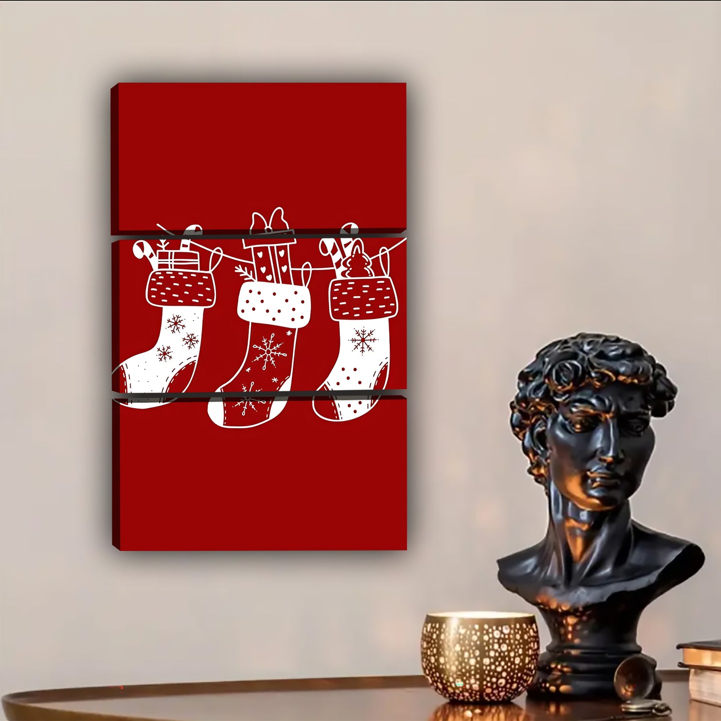 Christmas Wall Art – Festive Canvas Decor for Holiday Homes | Liberty Signs #SZ226