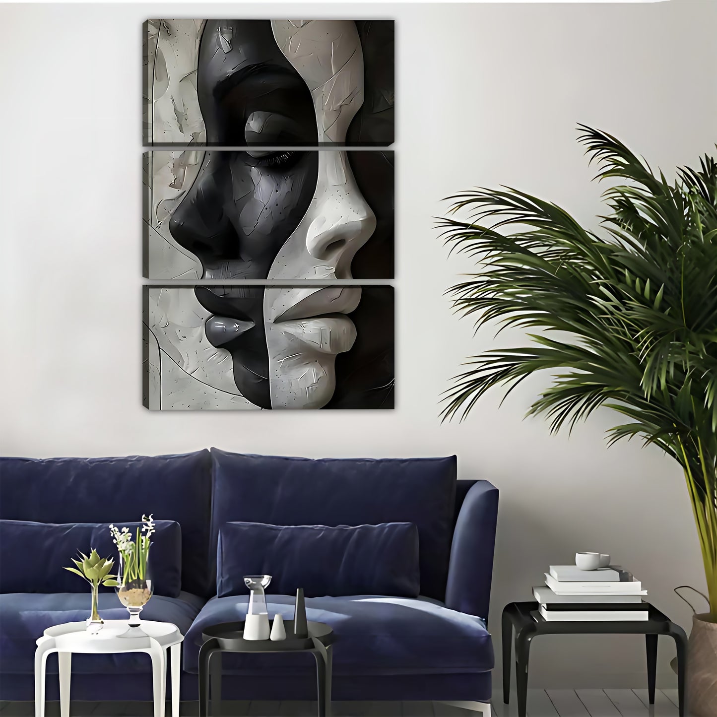 12x18 Neutral Abstract Framed Wall Art – Minimalist Line Art for Office or Studio | Liberty Signs#M3104