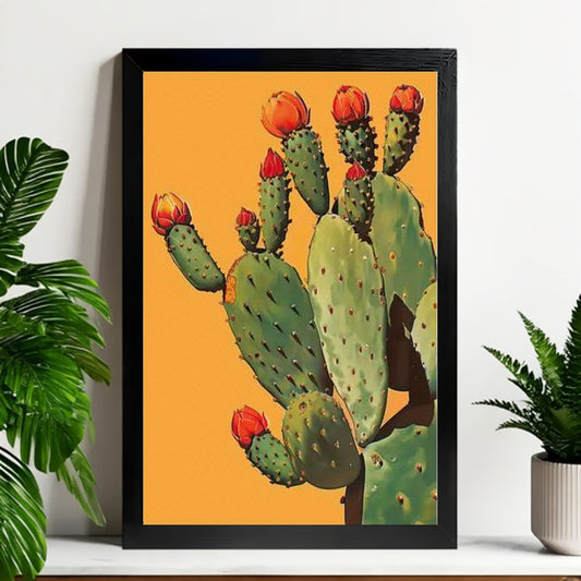 12x18 Beige Boho Framed Wall Art – Neutral Decorative Print for Bedroom or Gallery | Liberty Signs #M20047