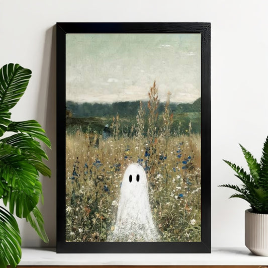 12x18 Beige Boho Framed Wall Art – Neutral Decorative Print for Bedroom or Gallery | Liberty Signs #M20050