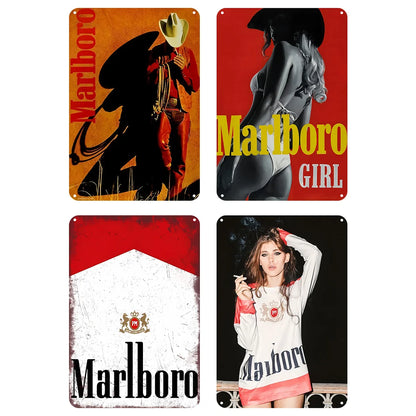 8x12 Pin-Up Girl Metal Sign – Retro Tin Wall Art for Garage & Bar Decor | Liberty Signs #ZH3002