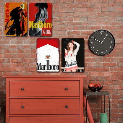 8x12 Pin-Up Girl Metal Sign – Retro Tin Wall Art for Garage & Bar Decor | Liberty Signs #ZH3002