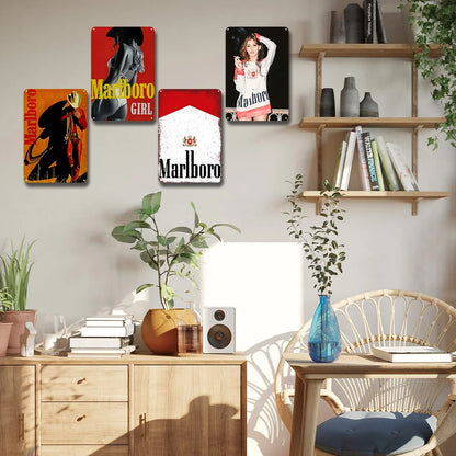 8x12 Pin-Up Girl Metal Sign – Retro Tin Wall Art for Garage & Bar Decor | Liberty Signs #ZH3002