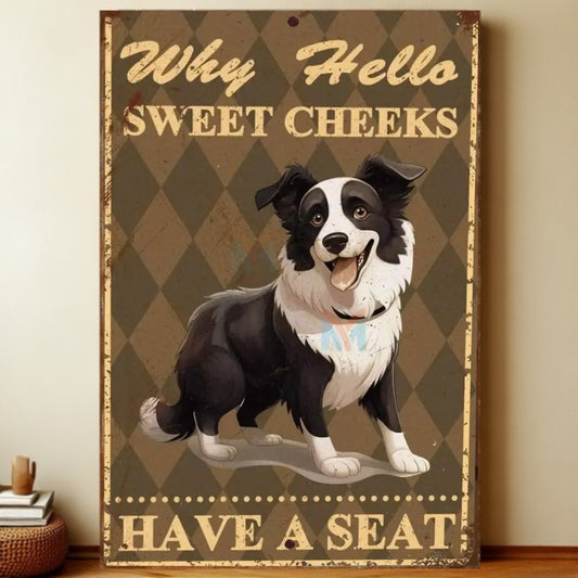 8x12 Funny Dog Metal Sign – Vintage Tin Wall Art for Pet Lovers & Homes | Liberty Signs #1022