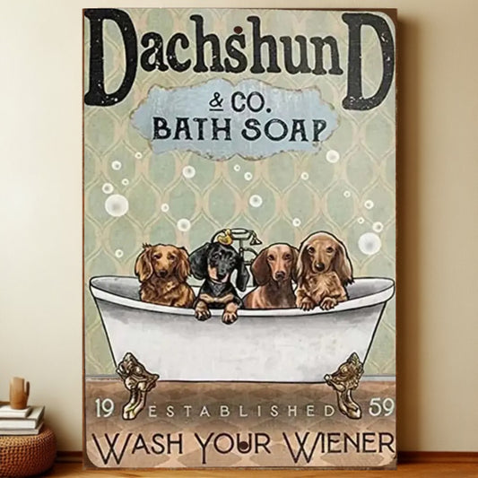 8x12 Funny Dog Metal Sign – Vintage Tin Wall Art for Pet Lovers & Homes | Liberty Signs #1040