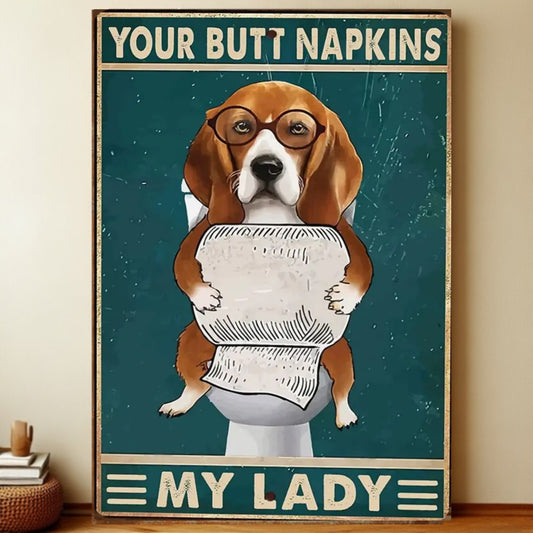 8x12 Funny Dog Metal Sign – Vintage Tin Wall Art for Pet Lovers & Homes | Liberty Signs #1031