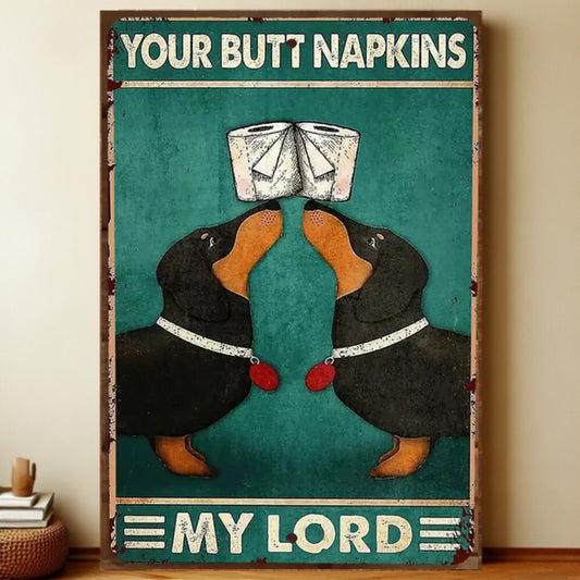 8x12 Funny Dog Metal Sign – Vintage Tin Wall Art for Pet Lovers & Homes | Liberty Signs #1032