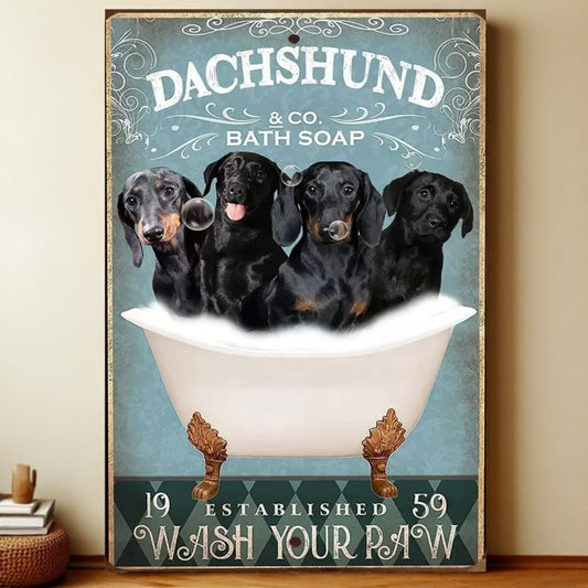 8x12 Funny Dog Metal Sign – Vintage Tin Wall Art for Pet Lovers & Homes | Liberty Signs #1044