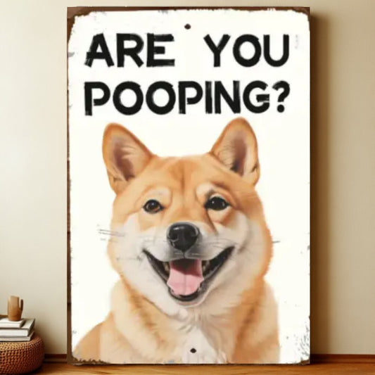 8x12 Funny Dog Metal Sign – Vintage Tin Wall Art for Pet Lovers & Homes | Liberty Signs #1046