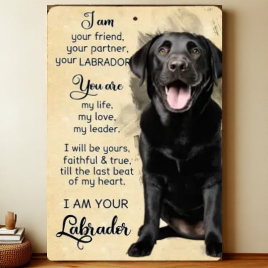 8x12 Funny Dog Metal Sign – Vintage Tin Wall Art for Pet Lovers & Homes | Liberty Signs #1103