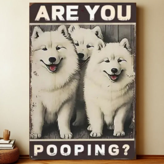 8x12 Funny Dog Metal Sign – Vintage Tin Wall Art for Pet Lovers & Homes | Liberty Signs #1108