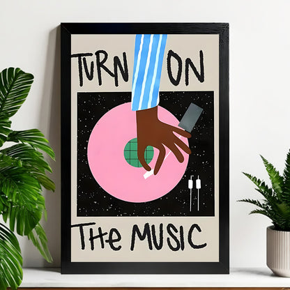 Neutral Abstract Framed Wall Art – Minimalist Line Art for Office or Studio | Liberty Signs#M3212