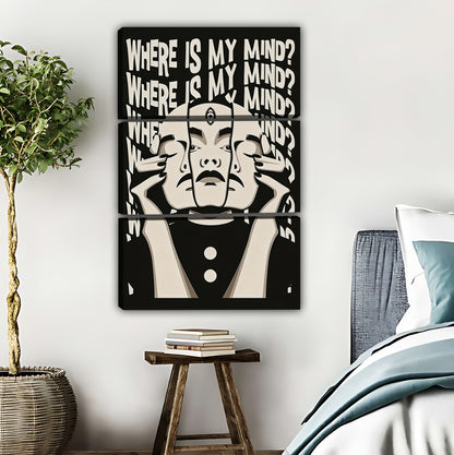 Where Is My Mind Surreal Art Print - Psychedelic Modern Wall Decor|Liberty Signs #L427