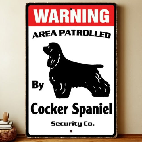 8x12 Funny Dog Metal Sign – Vintage Tin Wall Art for Pet Lovers & Homes | Liberty Signs #1202