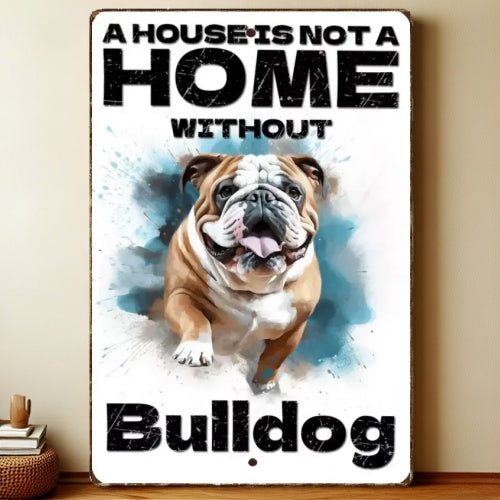8x12 Funny Dog Metal Sign – Vintage Tin Wall Art for Pet Lovers & Homes | Liberty Signs #1208