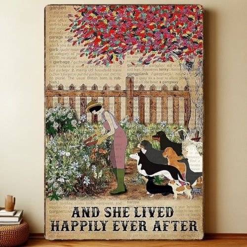 8x12 Funny Dog Metal Sign – Vintage Tin Wall Art for Pet Lovers & Homes | Liberty Signs #1216