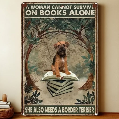 8x12 Funny Dog Metal Sign – Vintage Tin Wall Art for Pet Lovers & Homes | Liberty Signs #1220