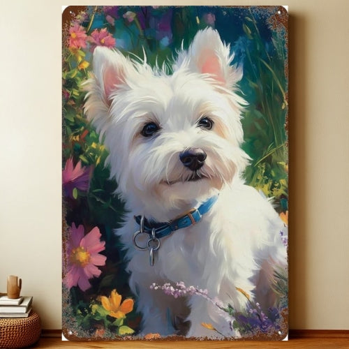 8x12 Funny Dog Metal Sign – Vintage Tin Wall Art for Pet Lovers & Homes | Liberty Signs #1227