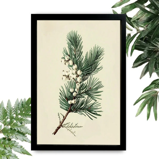 12x18Beige Boho Framed Wall Art – Neutral Decorative Print for Bedroom or Gallery | Liberty Signs #M2002