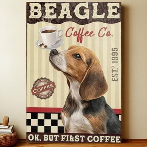 8x12 Funny Dog Metal Sign – Vintage Tin Wall Art for Pet Lovers & Homes | Liberty Signs #1020