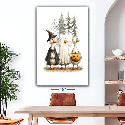 Halloween Collection -  Canvas Wall Art - Holiday Living Room Decor | Liberty Sign #SZ001