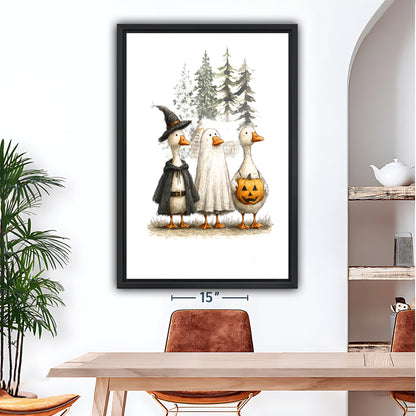 Halloween Collection -  Canvas Wall Art - Holiday Living Room Decor | Liberty Sign #SZ001