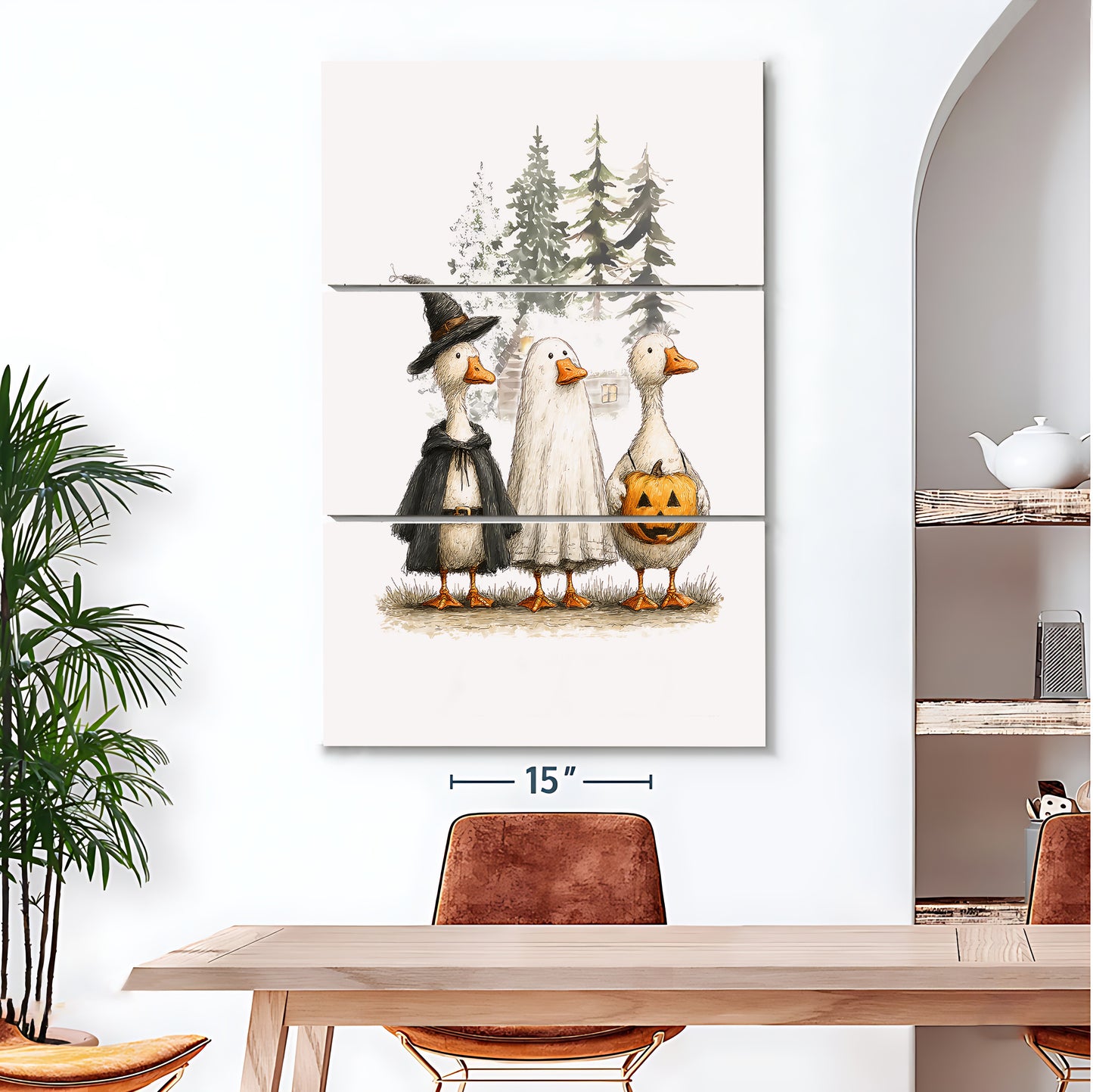 Halloween Collection -  Canvas Wall Art - Holiday Living Room Decor | Liberty Sign #SZ001