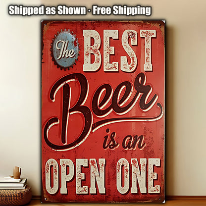 8x12 Funny Bar Metal Sign – Tin Wall Art for Home Bars & Man Caves (1/3/6/10 Pieces) | Liberty Signs #ZH5251