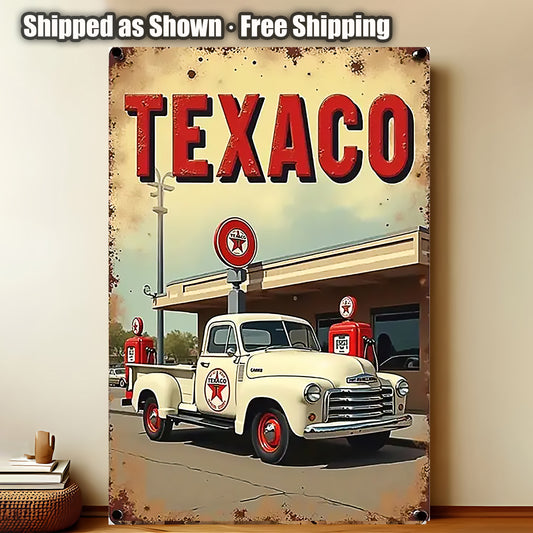8x12 Classic Car Metal Sign – Vintage Tin Wall Art for Auto Fans & Garages  (1/3/6/10 Pieces)| Liberty Signs #ZH4054
