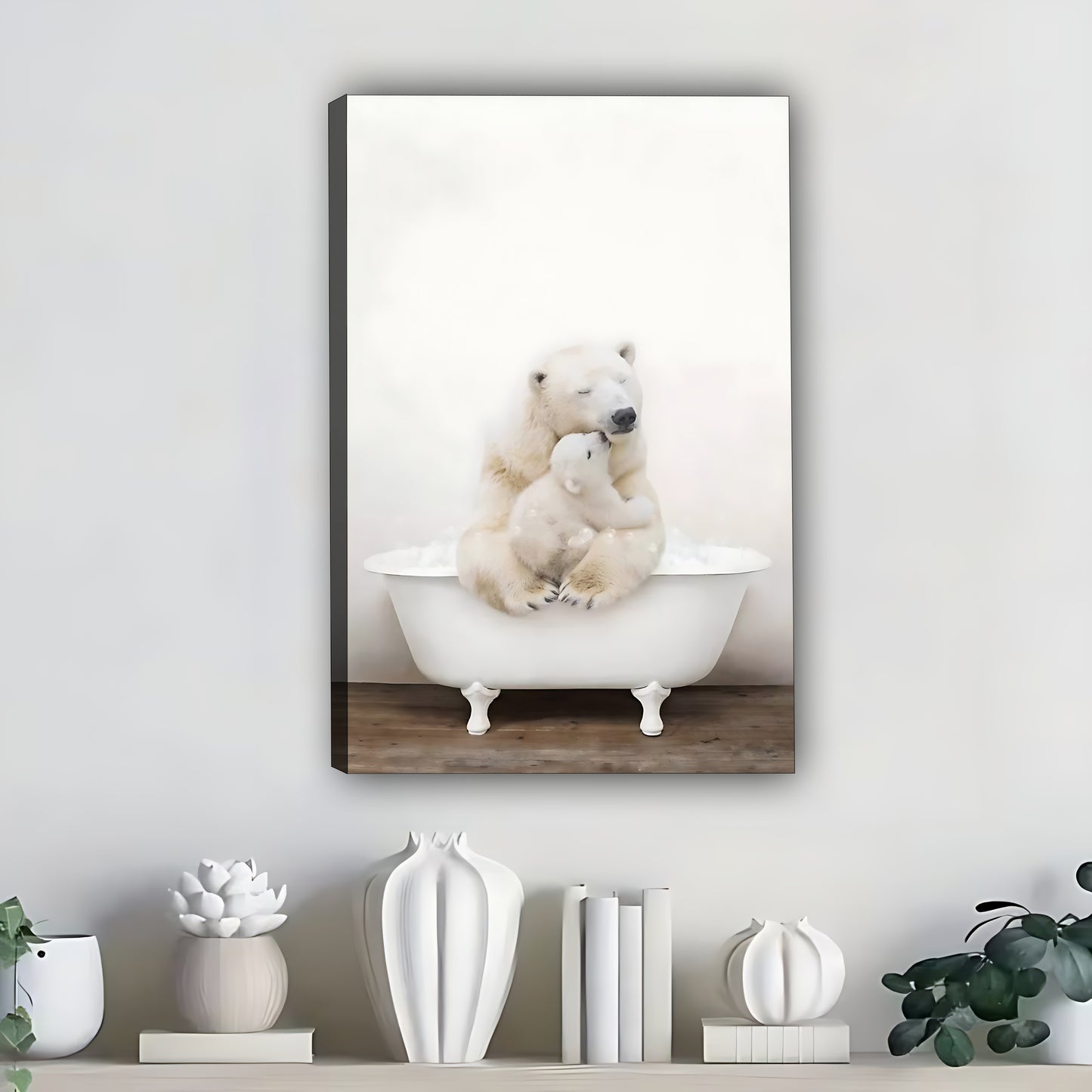 Neutral Abstract Framed Wall Art – Minimalist Line Art for Office or Studio | Liberty Signs #SZ270