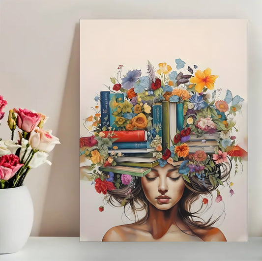 12x16 Pink Peony Floral Canvas Art – Elegant Botanical Print for Bedroom & Entryway | Liberty Signs#F2013