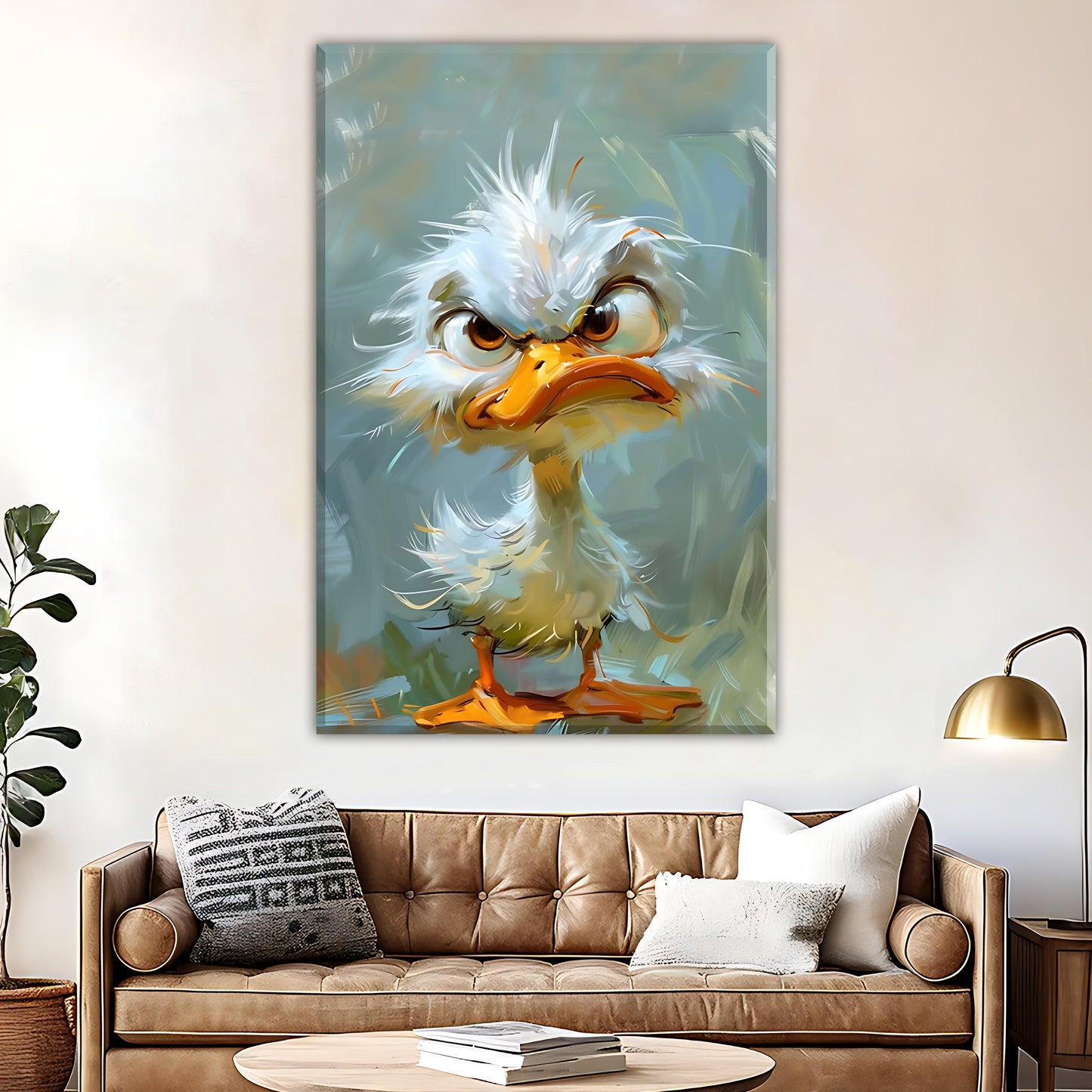 Neutral Abstract Framed Wall Art – Minimalist Line Art for Office or Studio | Liberty Signs#M3566